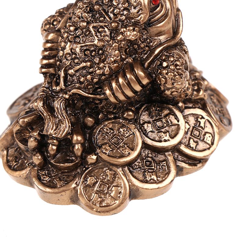 1шт китайская лягушка удачи фэн-шуй удачные деньги жаба украшение для дома и офиса