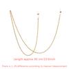 Non-slip Reading Glasses Metal Glasses Chain Glasses Necklace Eyeglass Lanyard Eye Wear Accessories