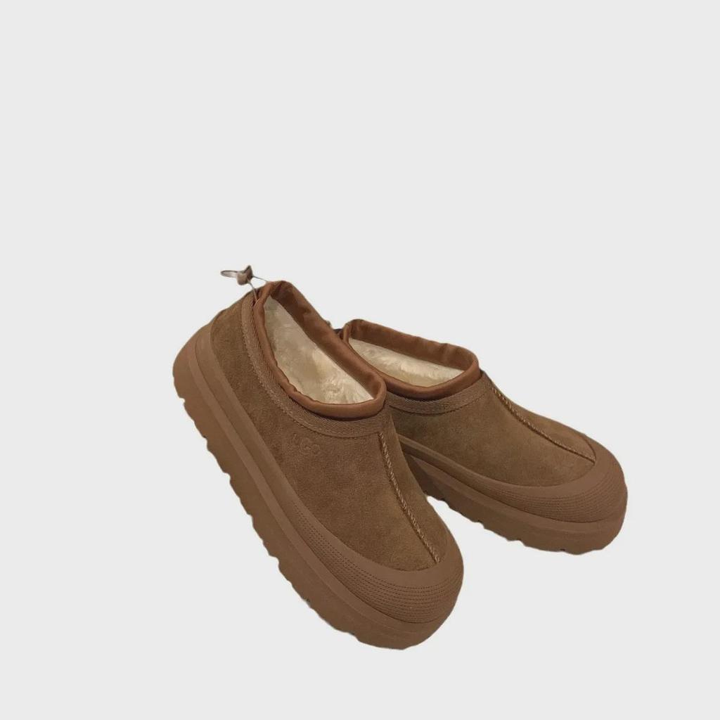 «Женские туфли на платформе из мягкой кожи и меха 2024 года — подчеркивающие рост, универсальные повседневные туфли на осень/зиму»