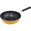 Urushiyama Metal Industry ANN-W24 Deep Frying Pan, 24cm, Heat Conductive for Even Heat, Delicious Cooking, Non-Stick, Teflon Classic Coating, Lightwei