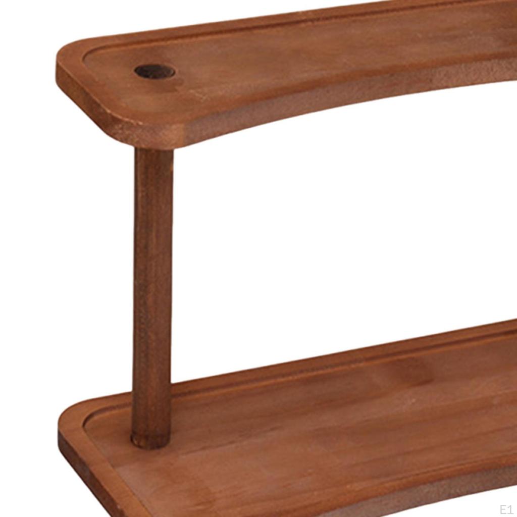 2 Tier Desktop Organizer for Makeup And Spice Rack Display In Dorm Living Room