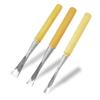 Nanarico Carving Knife Set for Round Round and Arc Set, 3-Piece (20mm/25mm/30mm) Woodworking, Carving, Woodcarving, Printmaking, DIY, Plates, Spoons,
