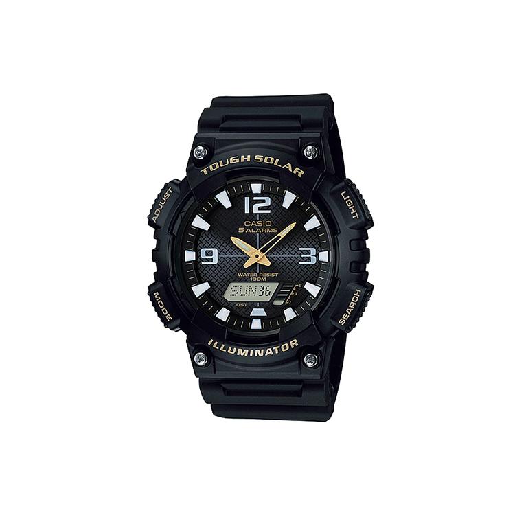 Casio Мужские ЧЕРНЫЕ ЧАСЫ ДЛЯ МОЛОДЕЖИ AQ-S810W-1 AQ-S810W-1