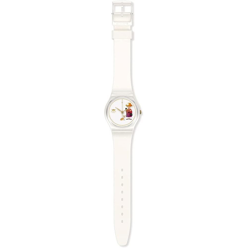 Swatch HOW MAJESTIC Gent GZ711 Белые часы