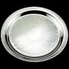Flavinmci Silver-Plated Stainless Steel Serving Trays