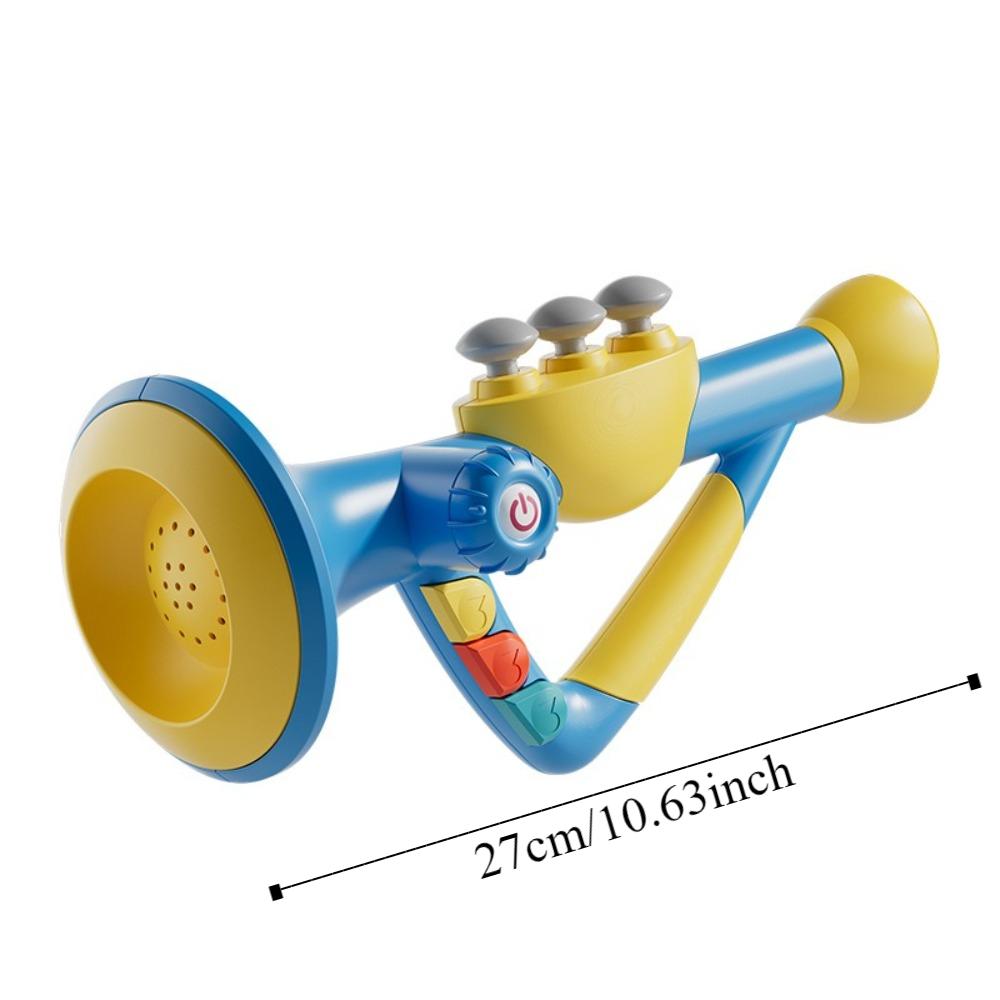 Early Educational Trumpet Musical Toys Plastic Baby Horn Toy Birthday Christmas Holiday