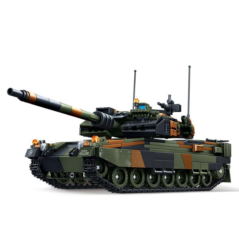 Военный MOC Армия Основной Боевой Танк Бронированная Машина Истребитель Фигурки Солдат Набор Строительных Блоков Кирпичи Игрушки