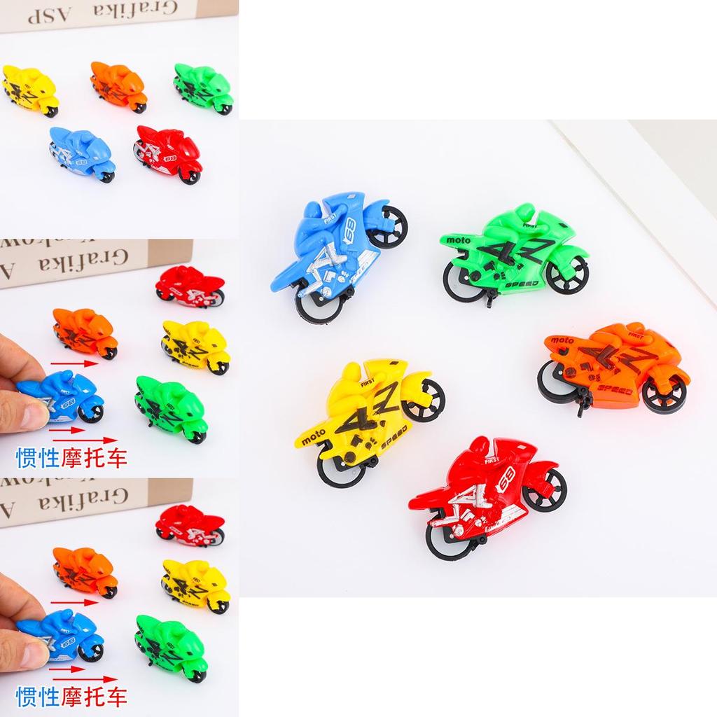 Plastic Inertia Kids Toy Motorcycle With Cool Design For Children Play