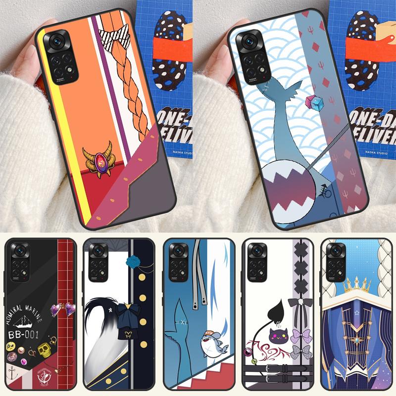 Чехол Hololive для Xiaomi Redmi Note 13 Pro 14 12 11 9 10 9S 10S 11S 12S Redmi 14C 13C 10C 12C