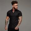 Men's Fashion Dress Shirt Summer Classic Slim Fit Button Short Sleeve Shirts for Men Casual Business Male Hipster Social Shirt