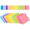 Bright Stick Note Pads 12 Pack 600 Sheets Sticky Notes Adhesive Self Stick Notepad Memo Pads for Office Home School Blank Book Supplies 50 Sheets/Pad