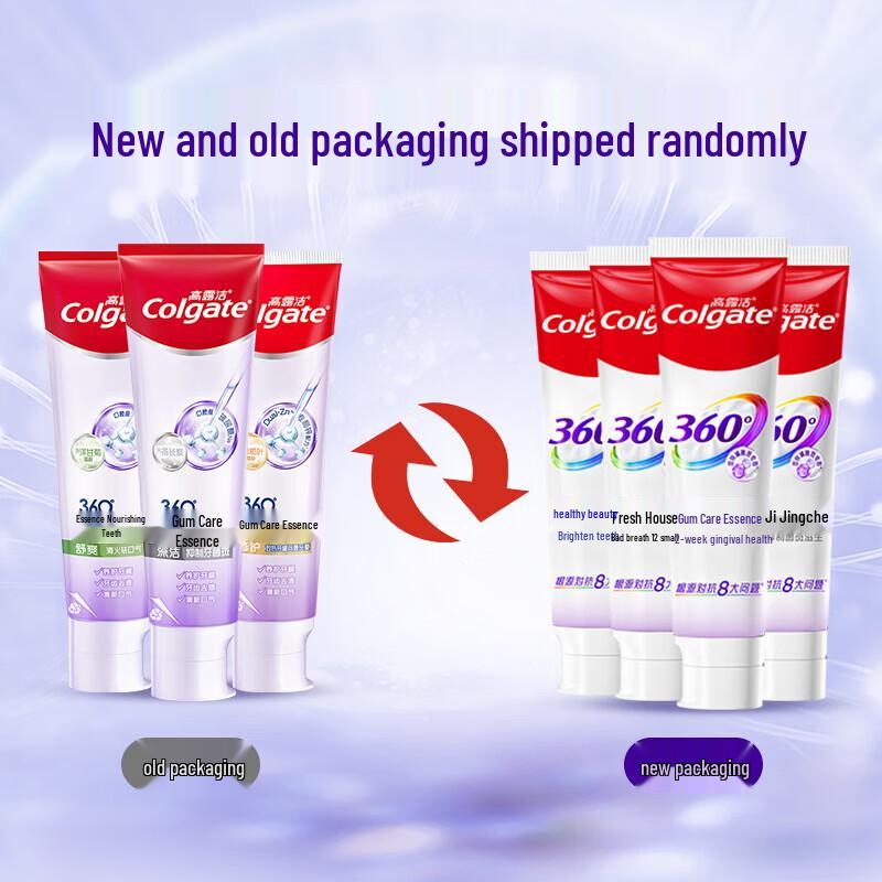 Colgate Зубная паста 360° для ухода за деснами и восстановления эмали