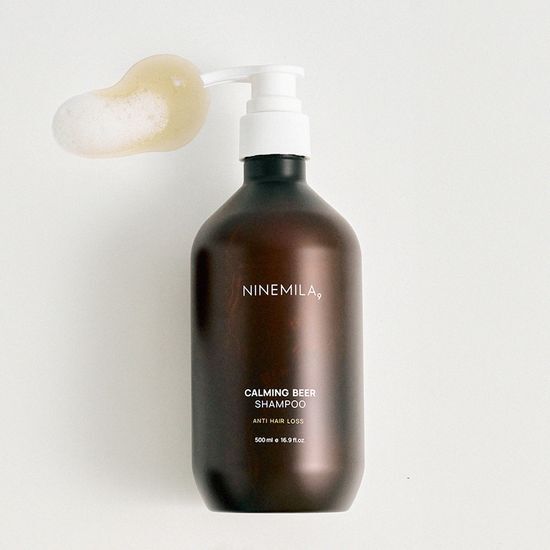 NINEMILA Успокаивающий шампунь от выпадения волос с пивными дрожжами 500 мл