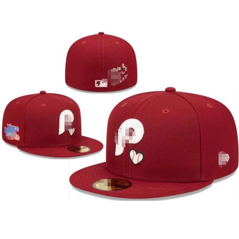 MLB Style Fitted Baseball Cap Unisex Embroidery Sun Hat Outdoor Hip Hop