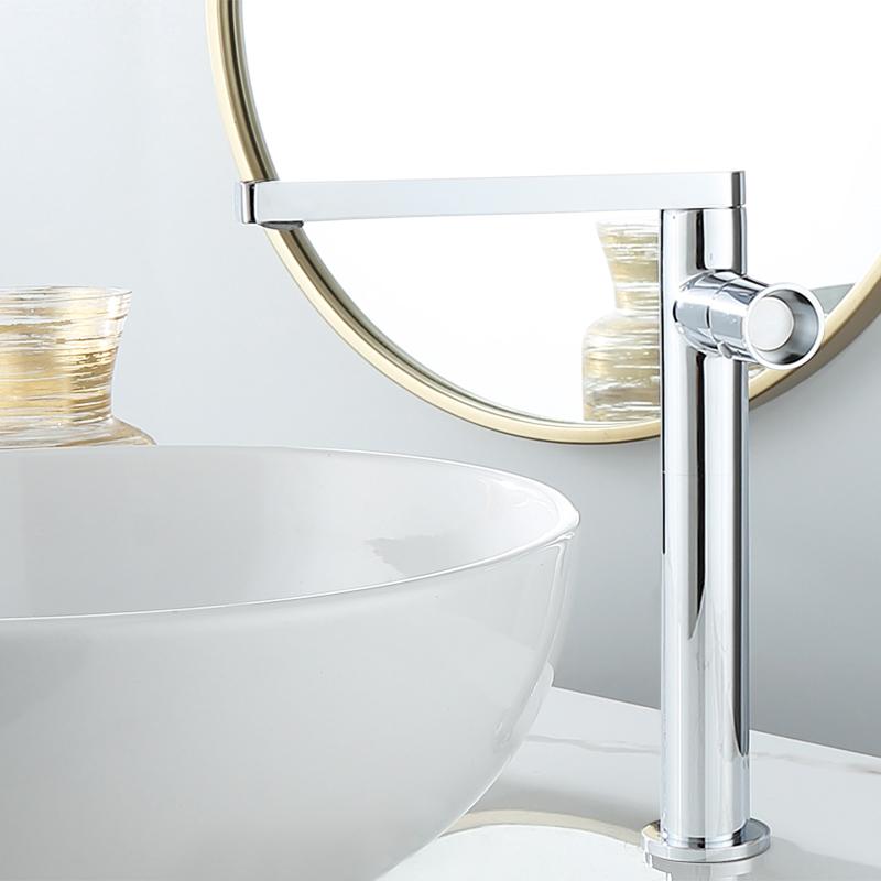 POIQIHY смеситель для раковины, золотой смеситель для раковины, однорычажный смеситель для раковины, кран для горячей и холодной воды, латунный кран для раковины