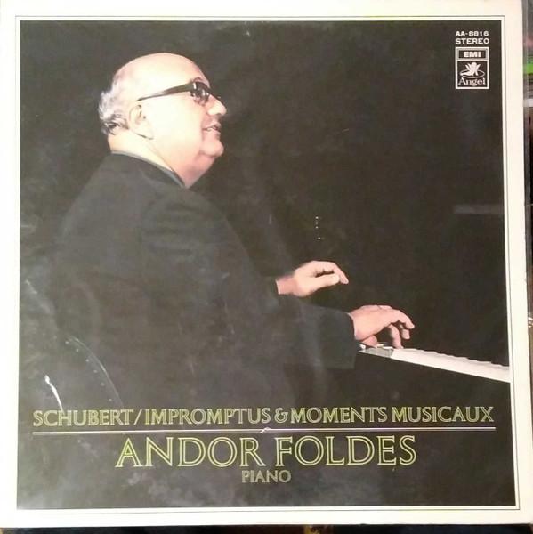 LP Пластинка АНДОР ФОЛДЕС - Франц Шуберт Экспромты №. 1 - 4 AA8816 ANGEL 1971 Япония Оби Классика Б/У