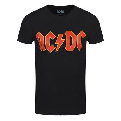 AC/DC Футболка с логотипом унисекс для взрослых