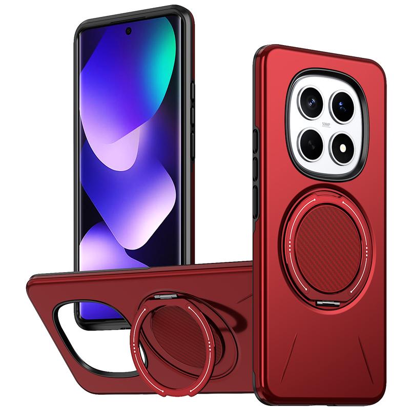 Для Xiaomi POCO M8 M8 Pro Чехол Броня Военный Ударопрочный Жесткий PC+TPU Чехол С Металлической Кольцевой Подставкой для Poco m8