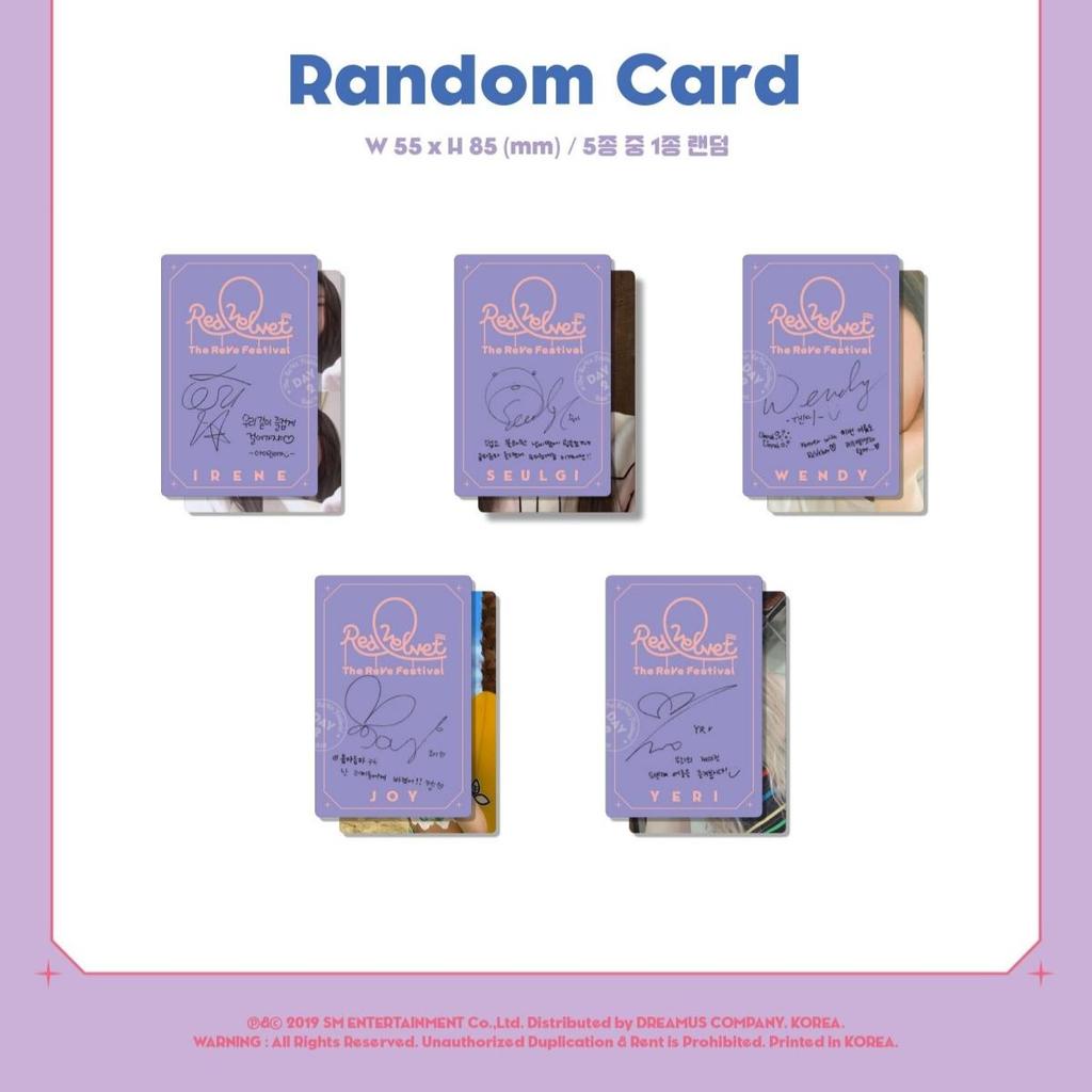 Red Velvet The ReVe Festival Day 2 Guide Book Ver.