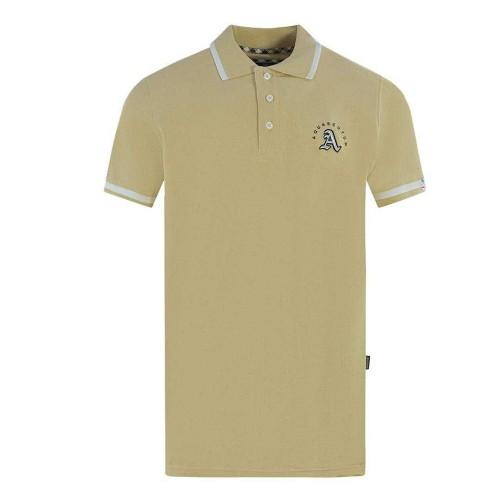 Aquascutum Unisex Adult Embossed Tipped Polo Shirt