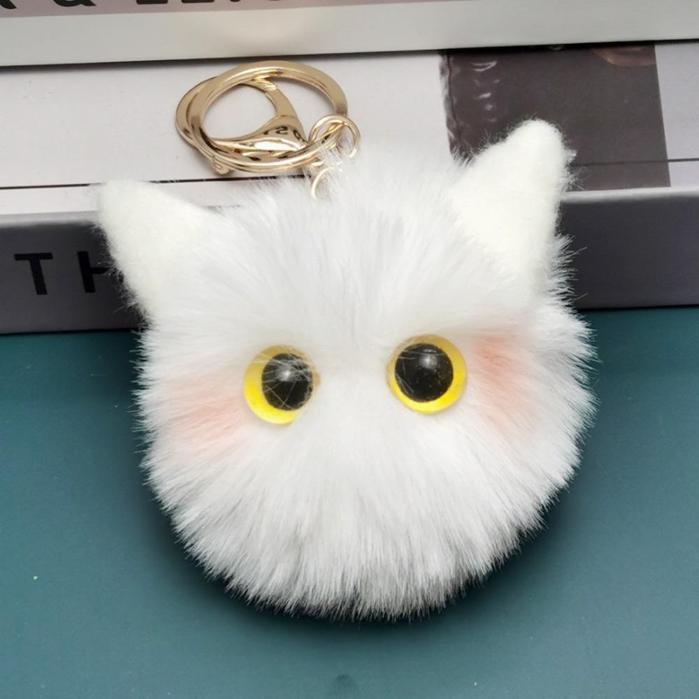 Attractive Eyes Blush Cat Plush Doll Stuffed Animal Plush Key Chain  Children