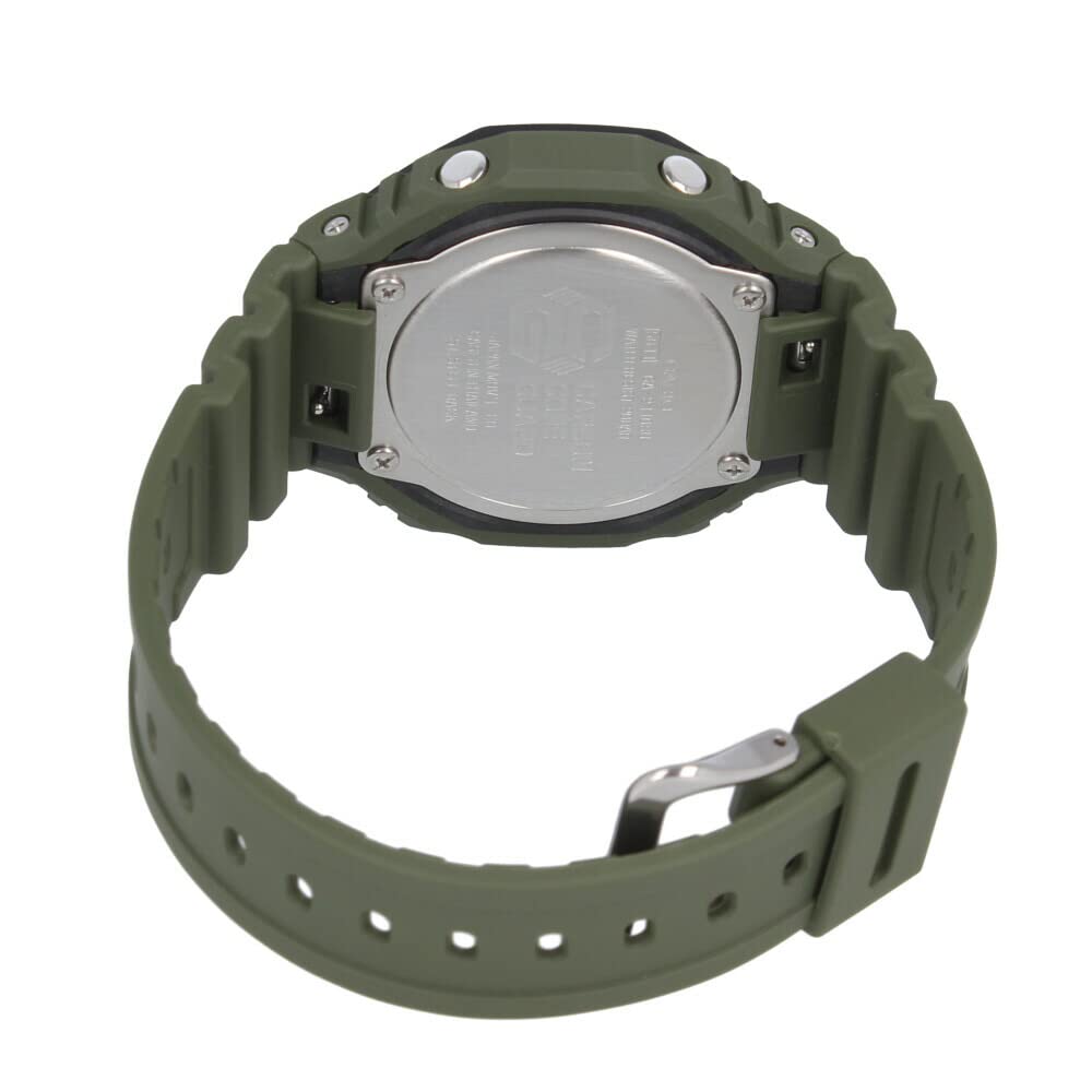 Casio G-Shock Utility Color Мужские аналогово-цифровые часы из углеродного волокна цвета хаки (ГА-2110СУ-3А) [Параллельный импорт]