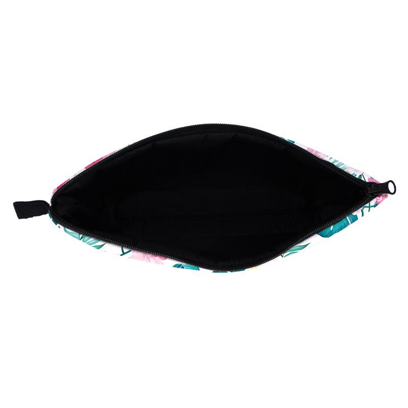 Женская косметичка с принтом листьев, органайзер для туалетных принадлежностей, дорожный кейс для хранения ARI