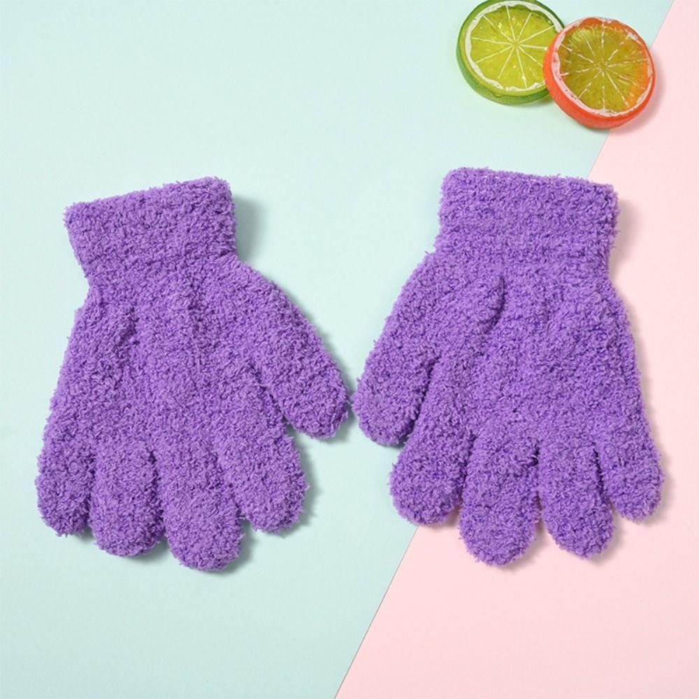 Thicken Warm Mittens Warm Writing Gloves Fashion Children Gloves Winter