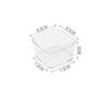 Transparent Box Storage Organizer Desk Plastic Container Drawer Organizer Table Jewelry Box Makeup Organizer Boxes
