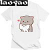 Men Women Casual Streetwear Tee Shirt Tops Lovely Bubu Is Throwing Flipflops At Dudu Since He Teases Bubu T Shirt