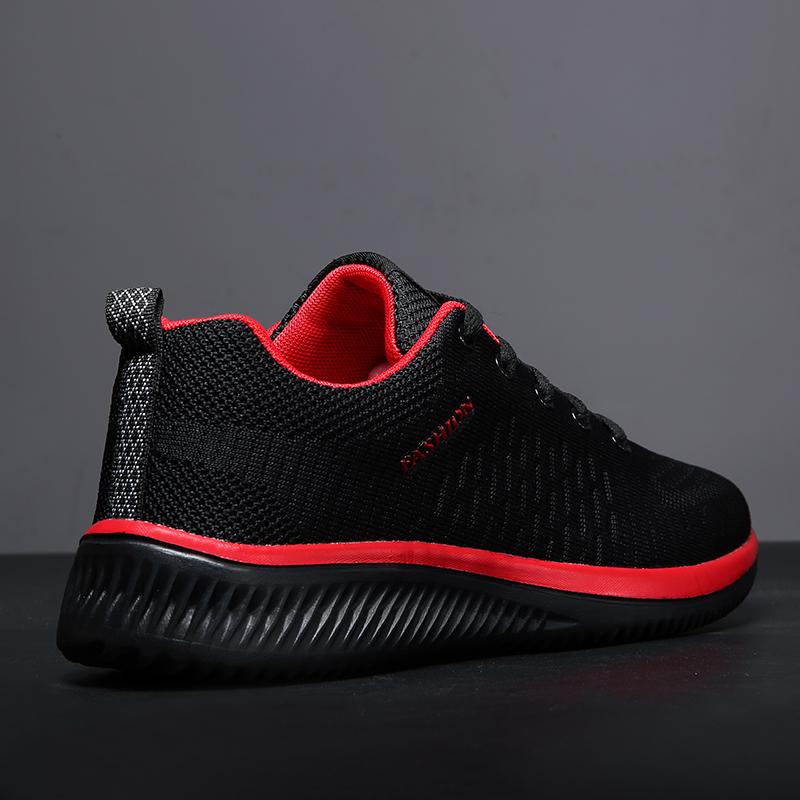 MAEDEF Athletic Shoes for Men Shoes Sneakers Black Casual Men Women Knit Sneakers Breathable Athletic Running Walking Gym Shoes