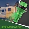 RVGUARD 30-амперный адаптер-шнур для RV на 110 Вольт с запирающим разъемом, 12 дюймов, электрический адаптер питания NEMA 5-15P на NEMA L5-30R со светодиодным индикатором питания