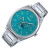 Casio СТАНДАРТНАЯ серия 50 метров водонепроницаемость кварцевый механизм стальной ремешок японские и корейские часы 40 мм мужские часы зеленый циферблат MTP-M300D-3AV