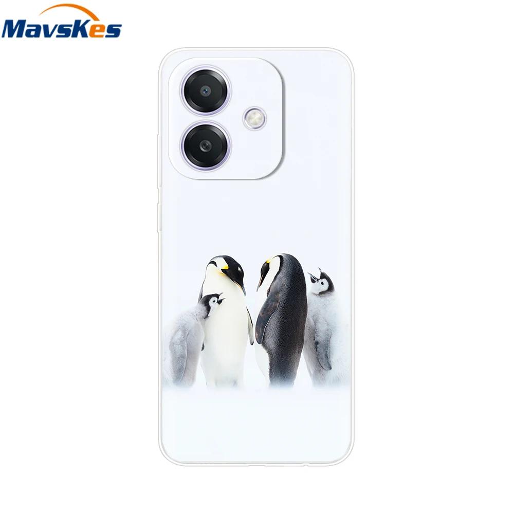 Мягкий прозрачный чехол из ТПУ для Oppo A3X A3 4G 5G 2024 Чехлы Мягкая силиконовая крышка для телефона для OPPOA3X OPPOA3 Защитная оболочка Чехол