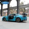 ВЕЛЛИ 1:24 Porsche 911 GT3 RS Металлическая модель спортивного автомобиля Литьевой металл Гоночный автомобиль Модель Коллекция Игрушка для детей Подарок