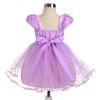 Princess Rapunzel Costume Birthday Fancy Party Kids Girls Dress Up Accessories Included Size Years Light Purple [Dressy Daisy] 6-7