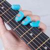 4pcs/set Non-Slip Silicone Finger Guards Rubber Thimble Guitar Fingertip Protectors   Unisex