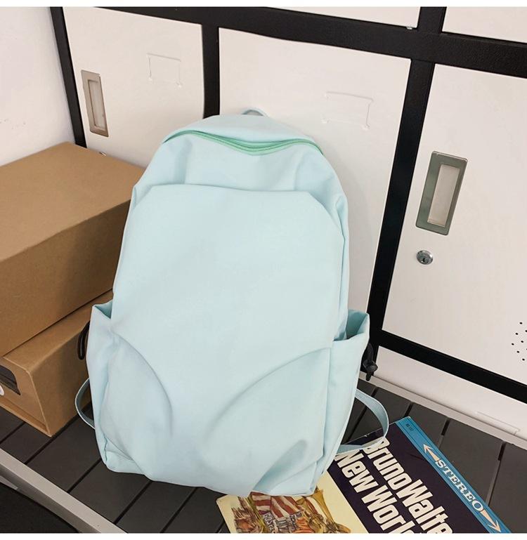 Рюкзак большой емкости, однотонный, женский школьный рюкзак для старшеклассников, школьников