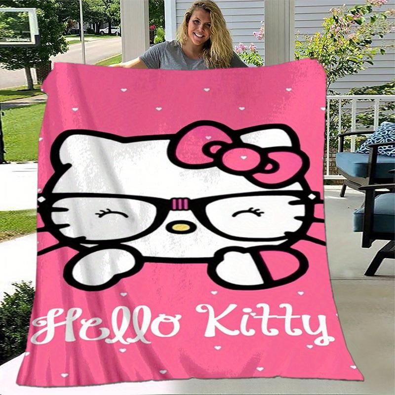 1шт. Очки Hello Kitty Розовое Сердце Домашний Офис Уличный Плед Подарок на Все Сезоныz041716