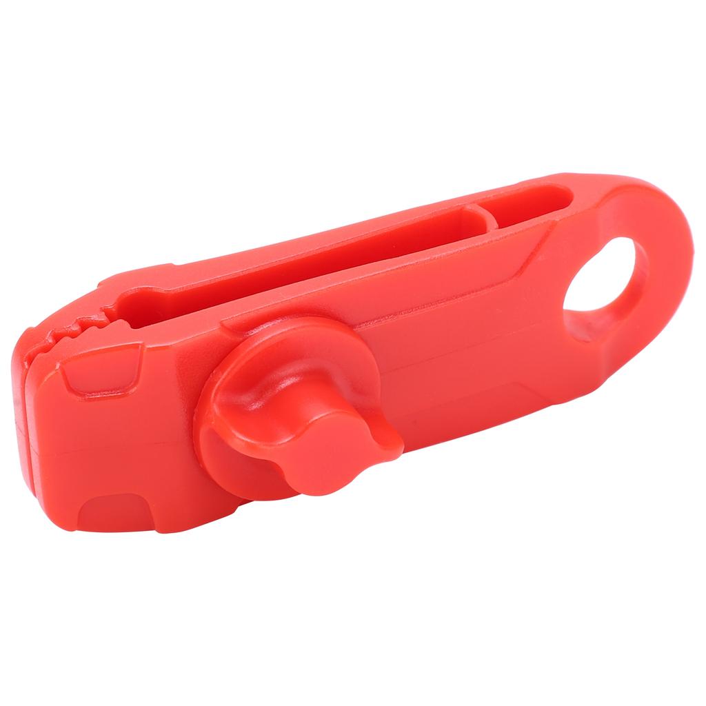 Outdoor Camping Windproof Tent Buckle Clip for Awning and Plastic Tarp Curtain ClipRed