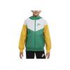 Color Block Logo Sports Hooded Jacket Kids Jackets Green 850443-365