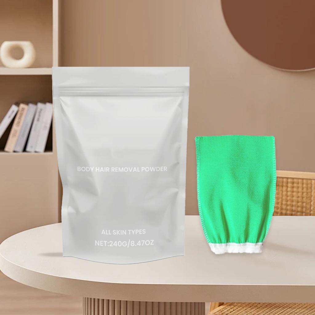 Порошок для удаления волос на теле, порошок для удаления волос для женщин и мужчин, натуральные ингредиенты, не стимулирует