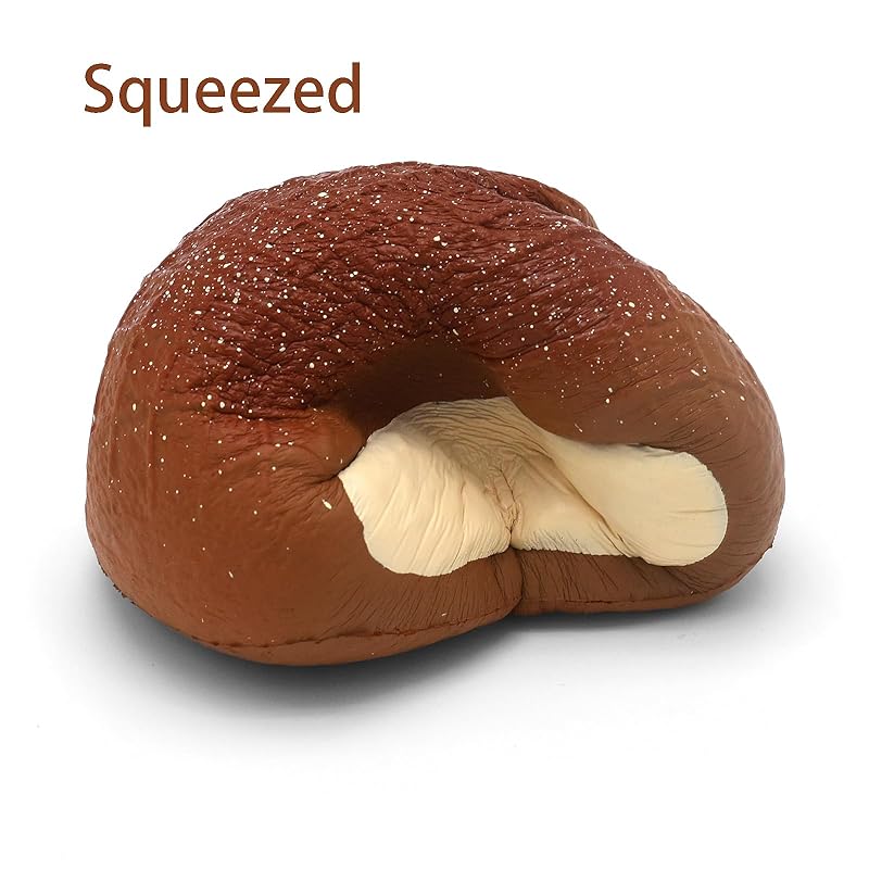 Kiibru Squishy Egg Roll, 11cm Jumbo, Slow Rising, Fluffy Food Toy, Decompression Toy, Perfect for Festivals, Christmas, Birthdays, and other Special