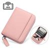 Rfid Card Holder 100% Genuine Leather Business Card Wallet Organ Card Bag Female Bag Japanese