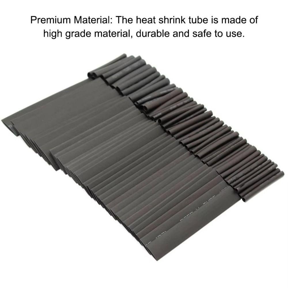 Waterproof Wrapping Sleeves Black Heat-shrinkable Sheath Heat Shrinkable Tube Electronic