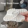 2 шт. крышка для слива в полу, антиблокировочный ловушка для волос и заглушка, сифон для душа, раковины, фильтр, аксессуары для ванной комнаты и кухни