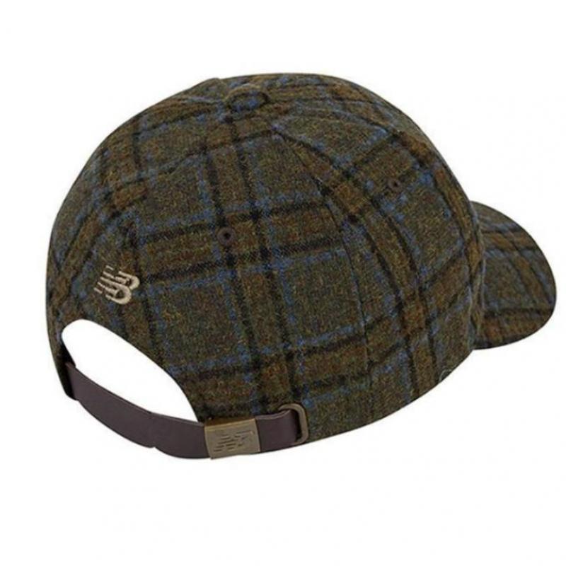 New Balance Шапка Осенняя Клетчатая Кепка Nbgdaf0106 49