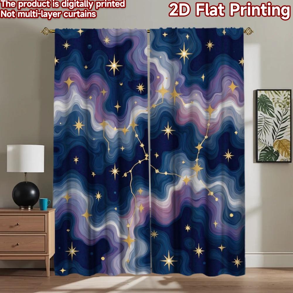 1 шт. 2D плотный Фотофон Background cloth Небесные Вращающиеся Звезды 100% Полиэстер Семейная Вечеринка для Праздничной вечеринки дом