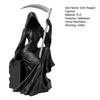 Grim Reaper Figurine with Scythe 3D Printed Mysterious Female Grim Reaper Statue Gothic Spooky Sculpture for Bookshelf Desk