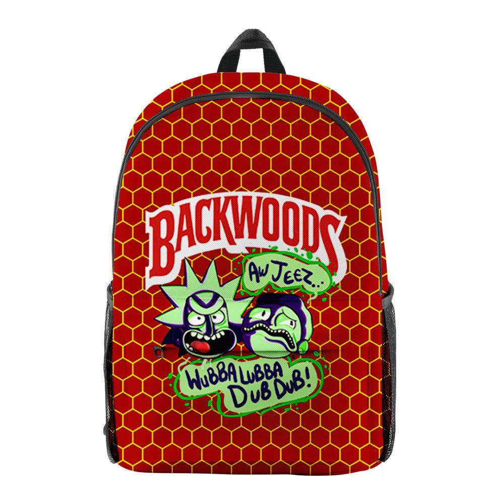 Рюкзак Backwoods Cigar, Рюкзак из Оксфордской Ткани, Влагозащитный Двойной Рюкзак